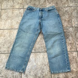 Vintage High Rise Tommy Hilfiger Capri Mom Jeans